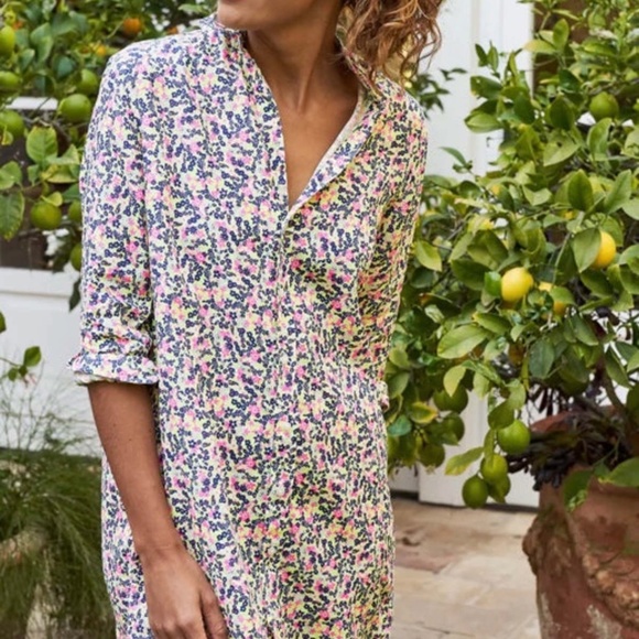 Frank & Eileen Dresses & Skirts - 🎈🎉🎊 HOST PICK Frank & Eileen Hunter Dress Neon Floral Linen New 🎉🎊